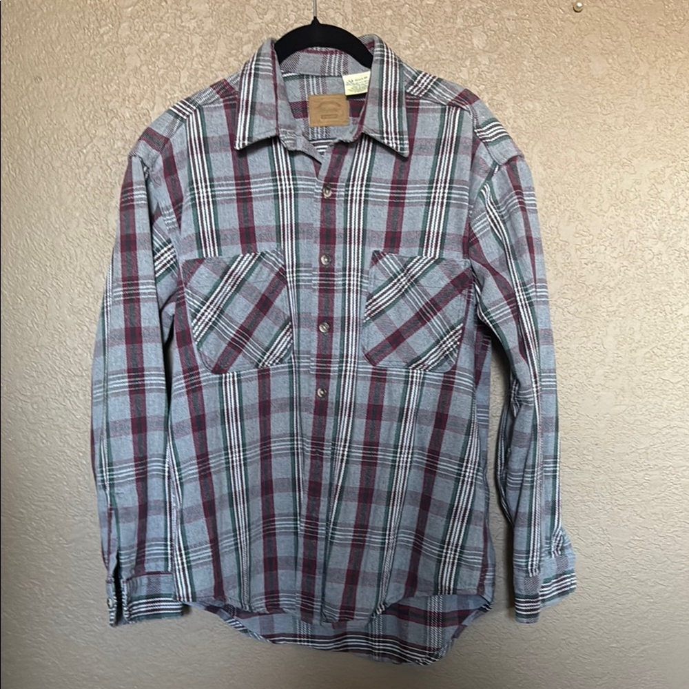 St. John's Bay Plaid Button Down Shirt